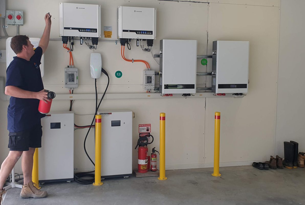 customer installation in AU