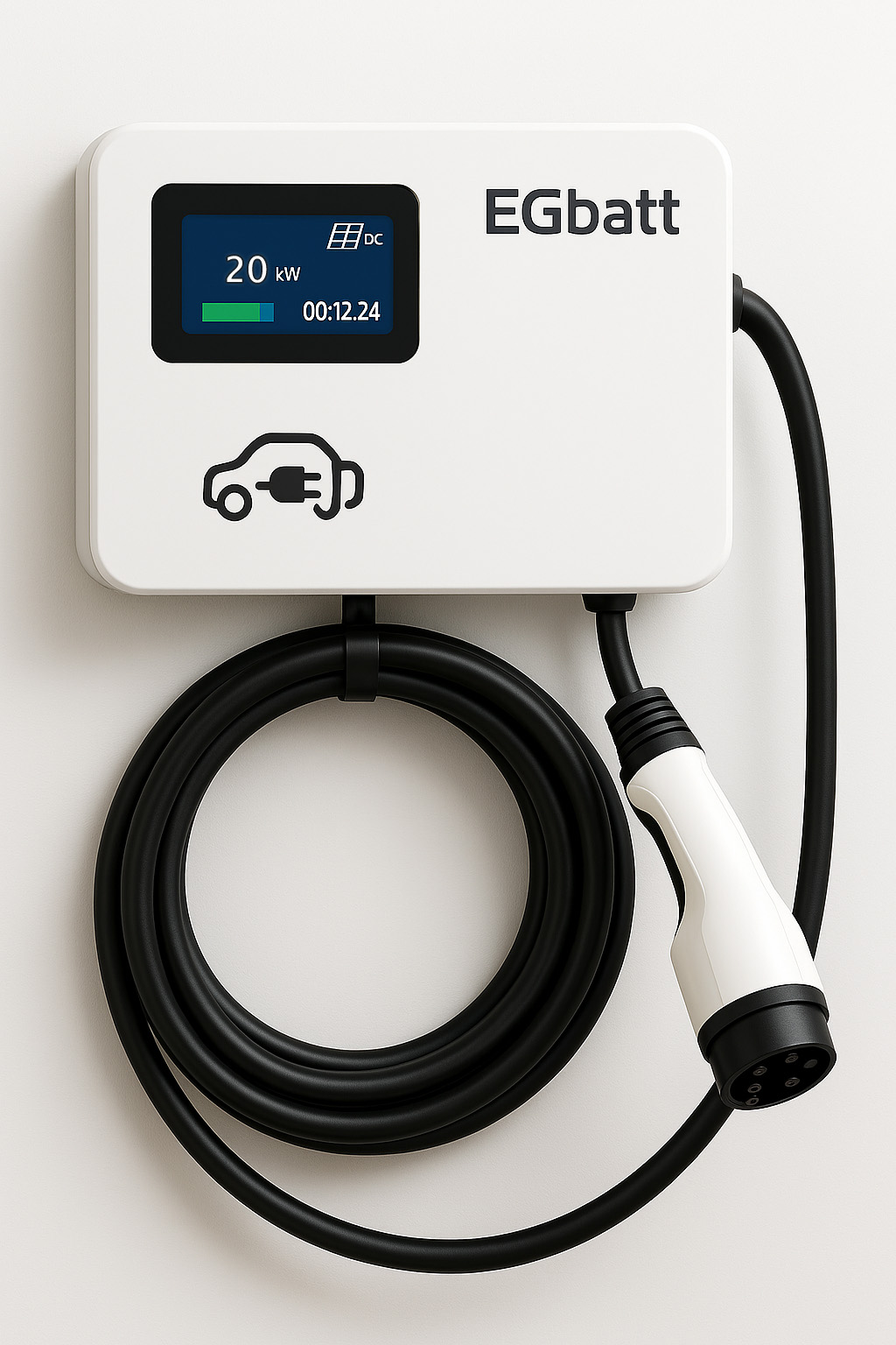 EGbatt solar EV charging system