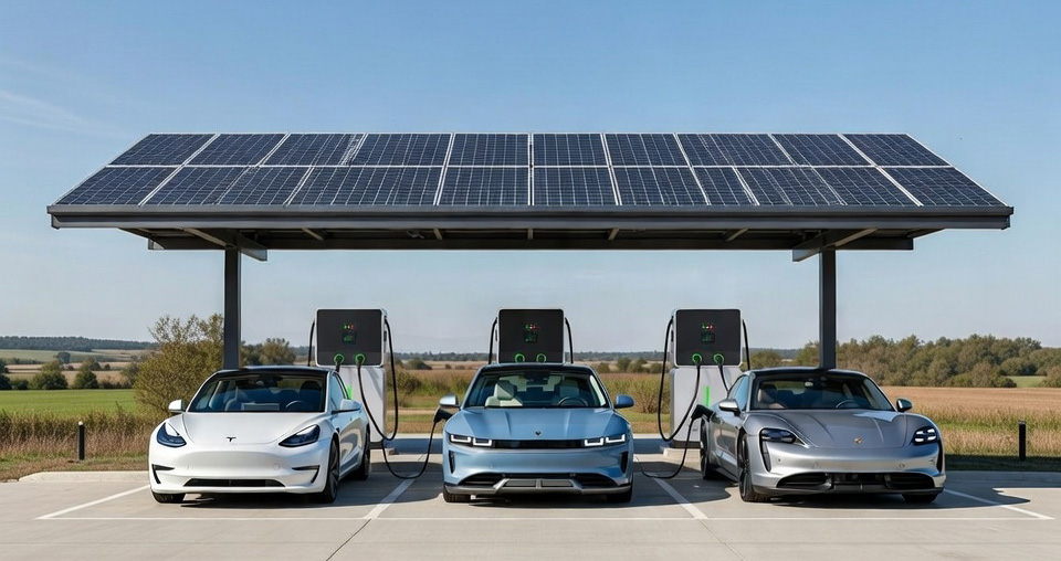 solar ESS all in one charging station