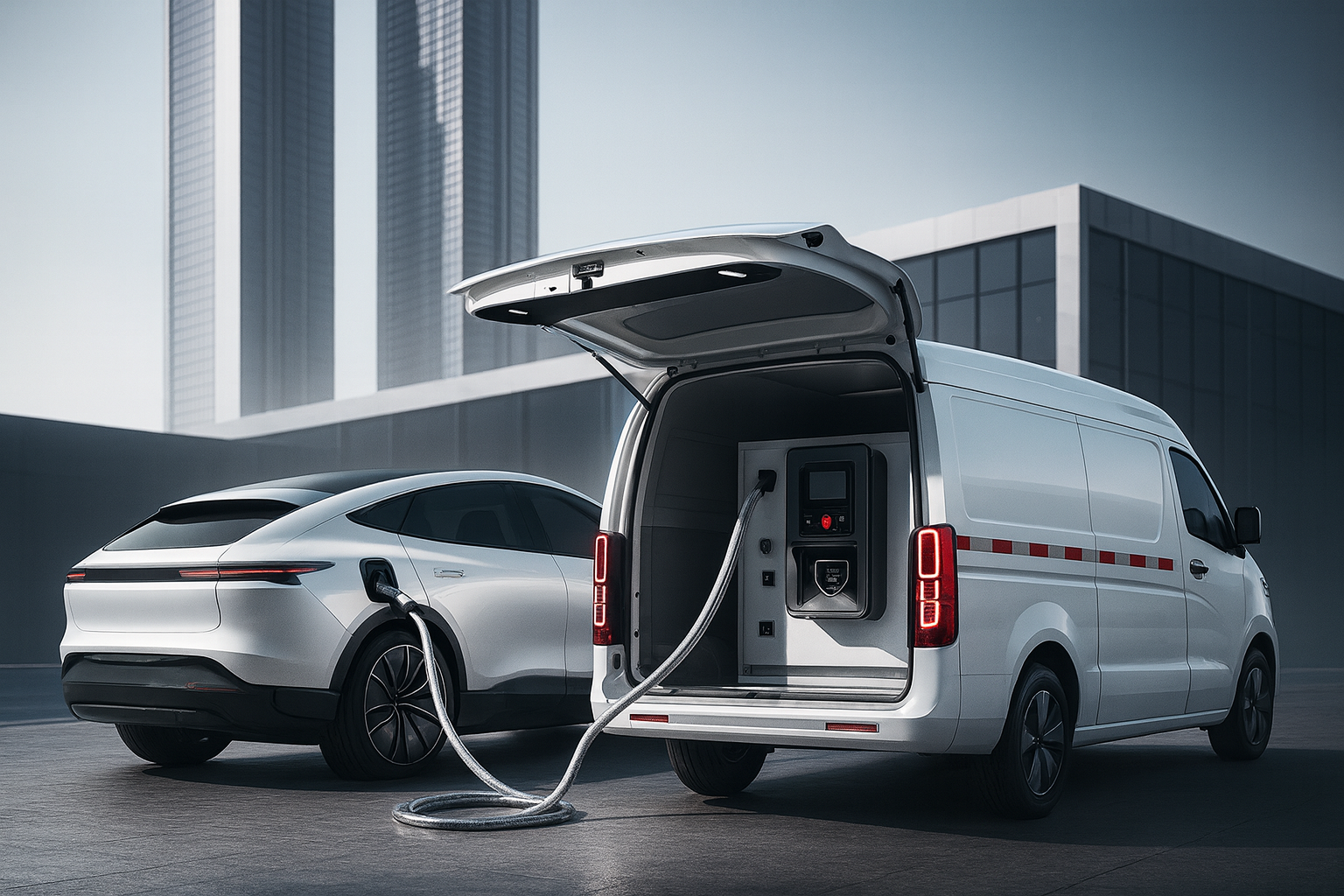 60KW moveble BESS DC EV fast charger