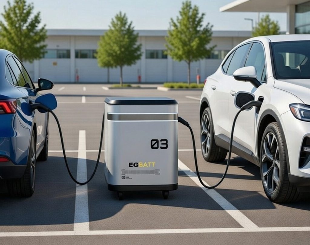 commercail solar ess BESS EV charging station