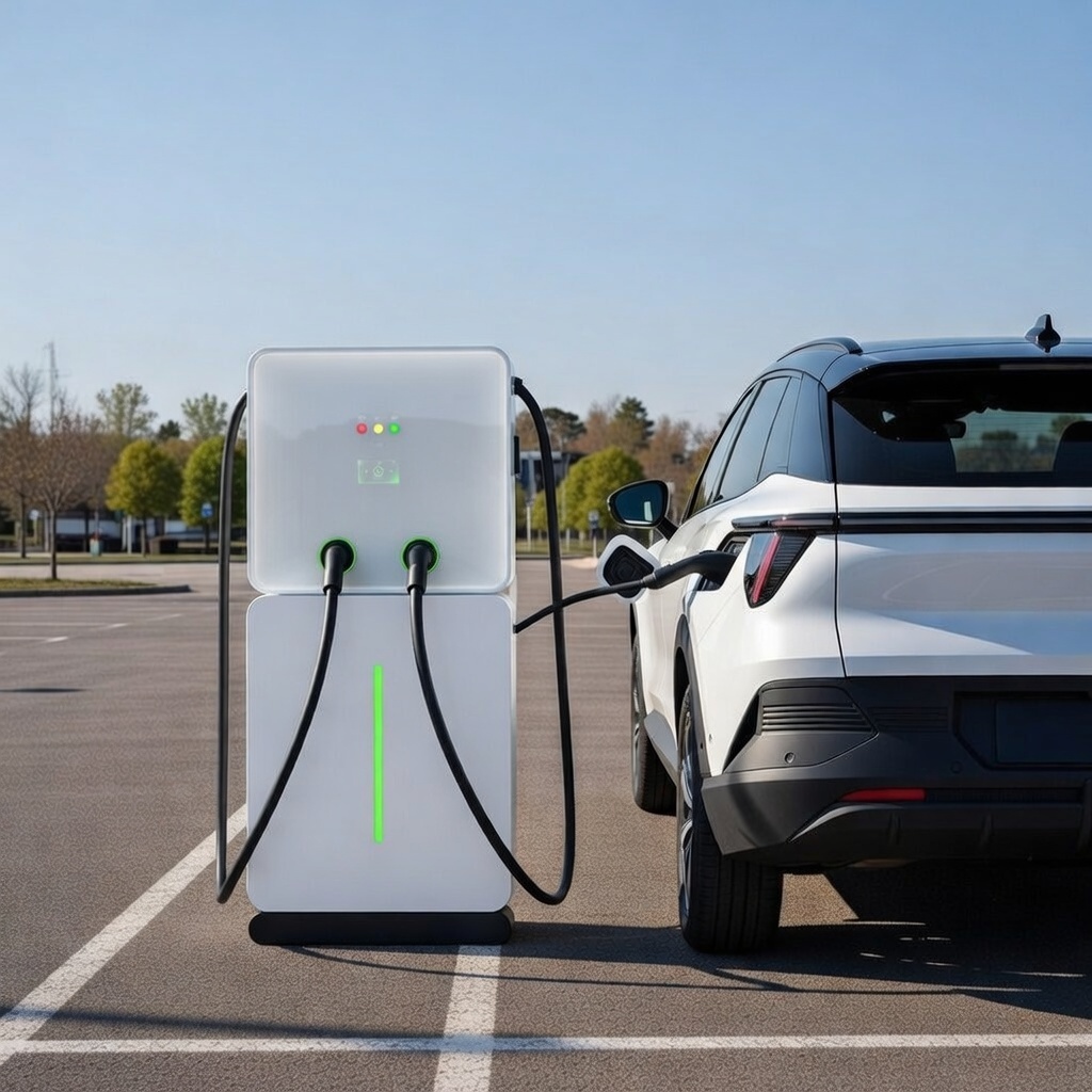 commercial BESS EV fast charger