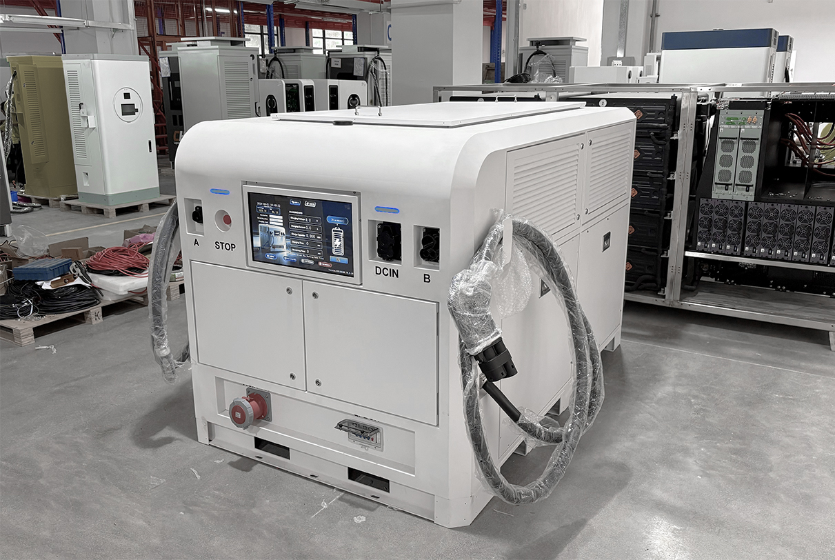 EGbatt 200kWH battery integrated ev charger